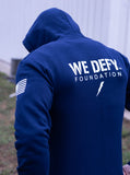 $60 Donation Navy Blue Hoodie