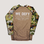 Tan Camo LS Rashguard